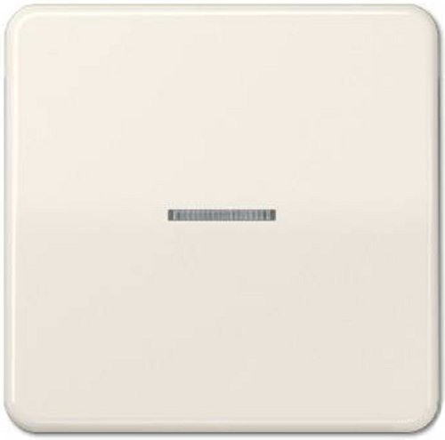 Лицевая панель Jung CD500 для 1-кл. выключателя с подсветкой слоновая кость картинка